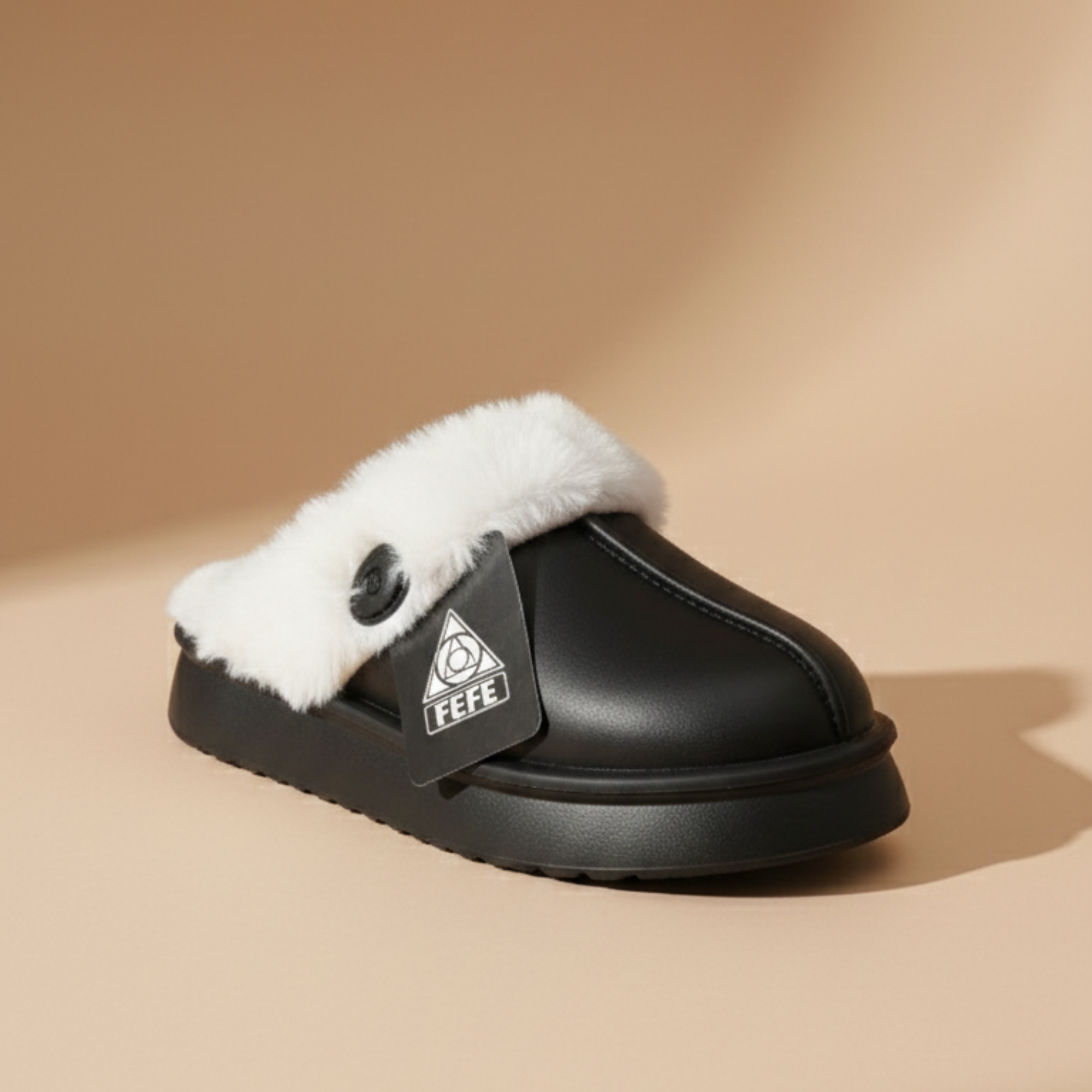 Sabot Femme en Plastique avec Fourrure FEFE – Confort & Style